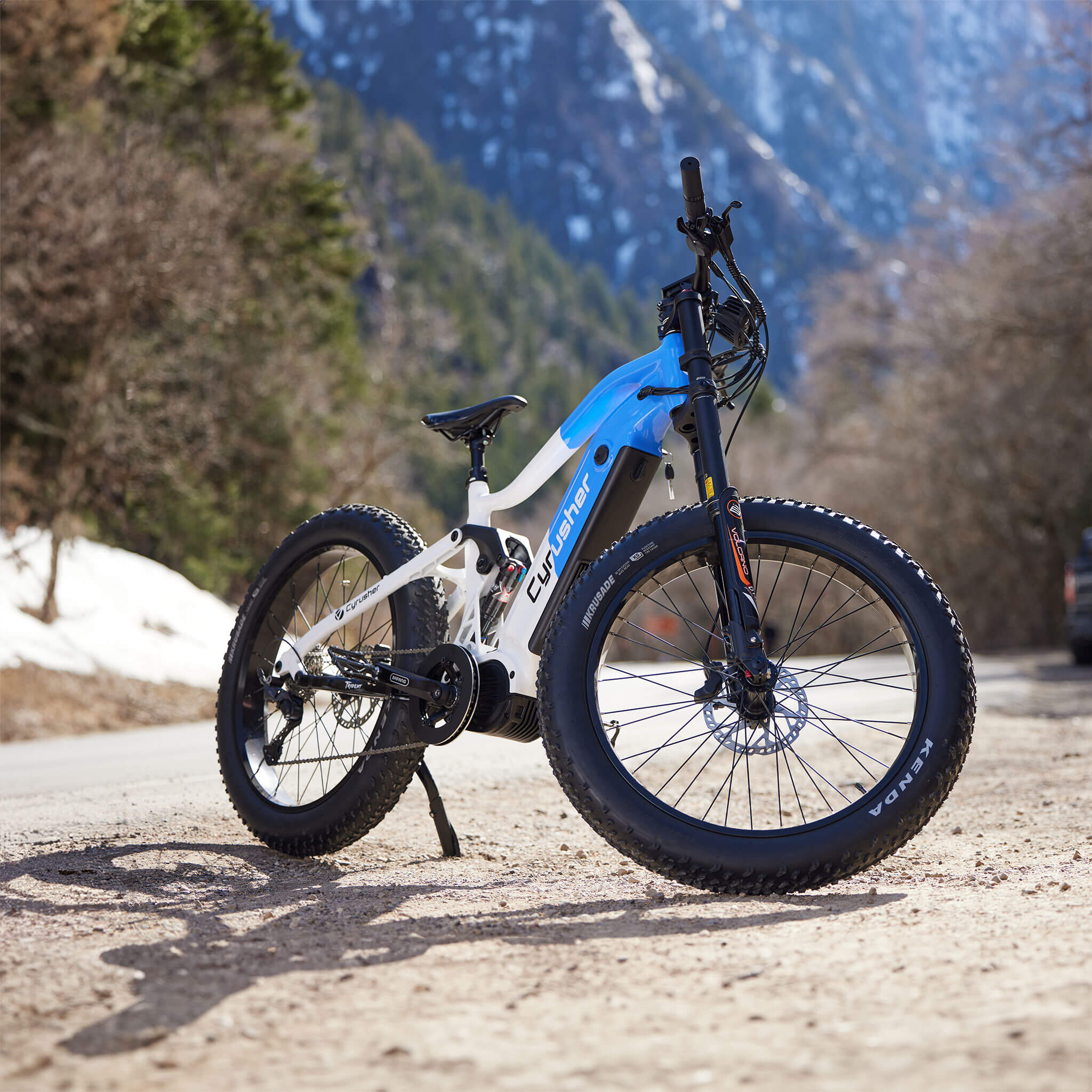 (Précommande)Cyrusher Trident, Mid-Drive Vélo électrique