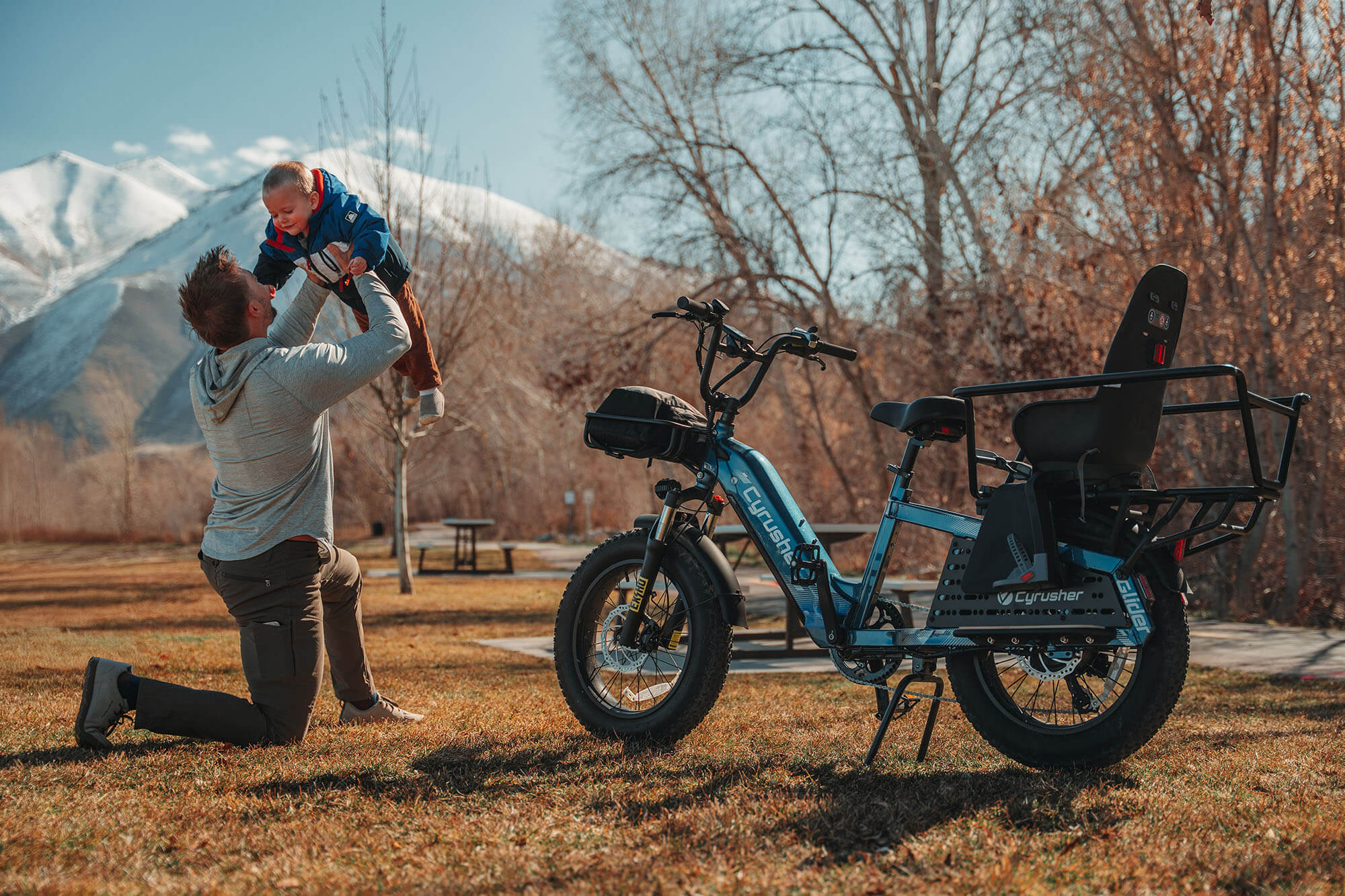 Cyrusher Glider, vélo électrique cargo