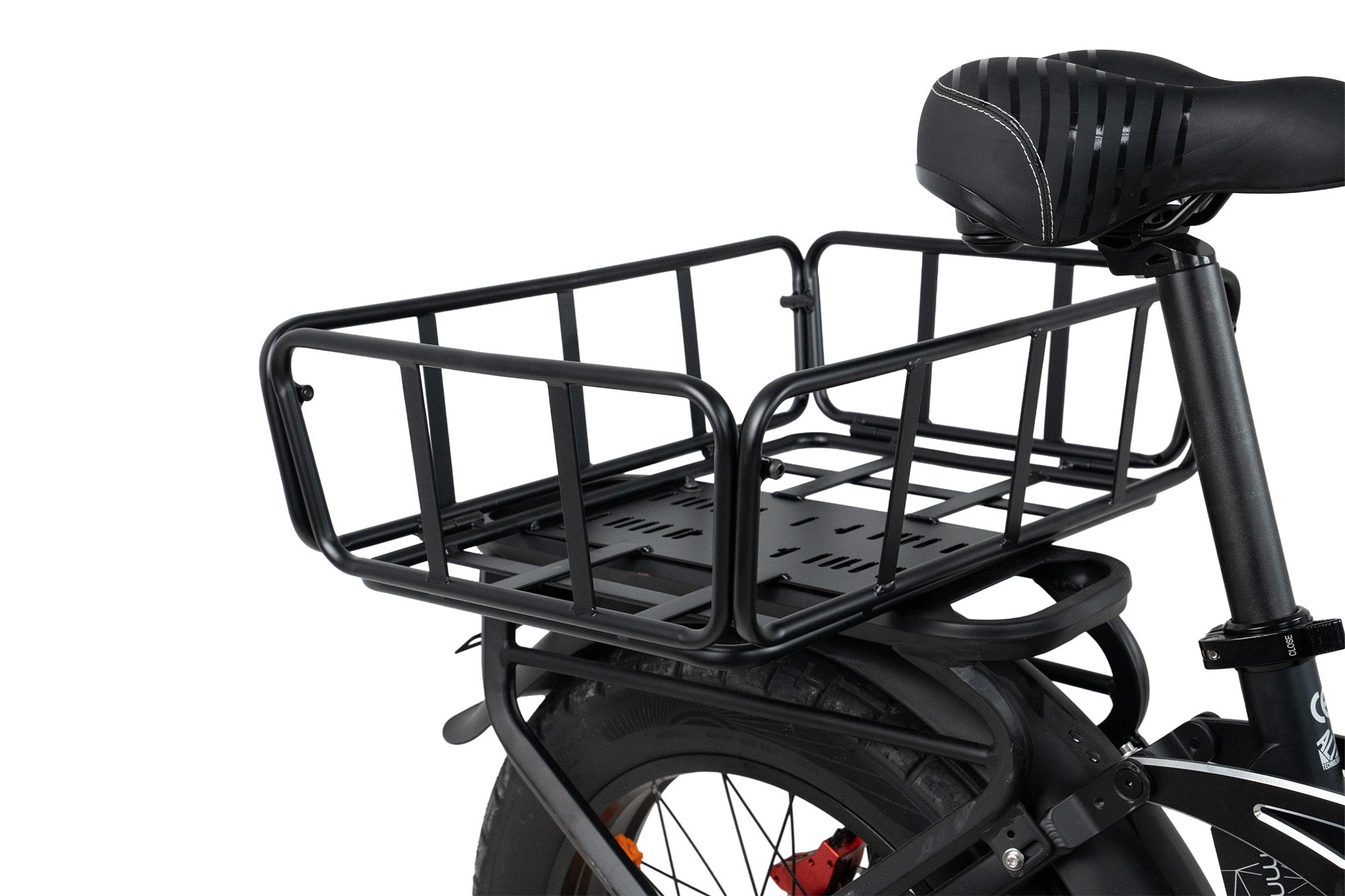 Panier arrière rabattable