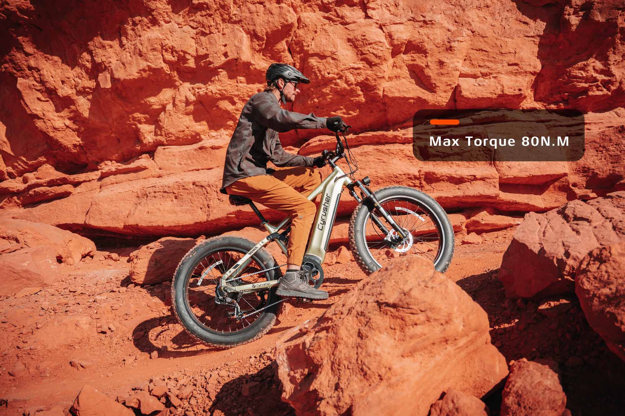 Cyrusher Rover, vélo électrique tout-terrain