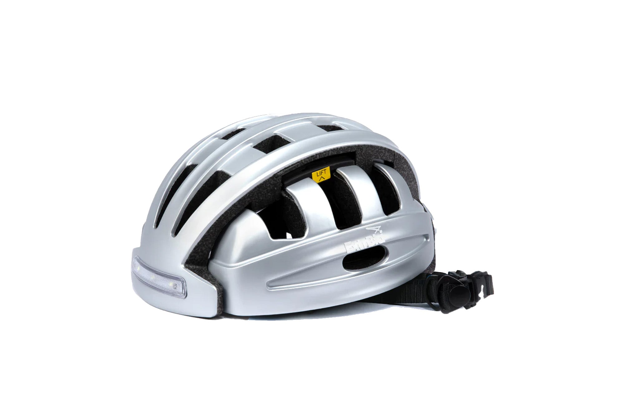 Casque de vélo pliable pour adultes avec lumières