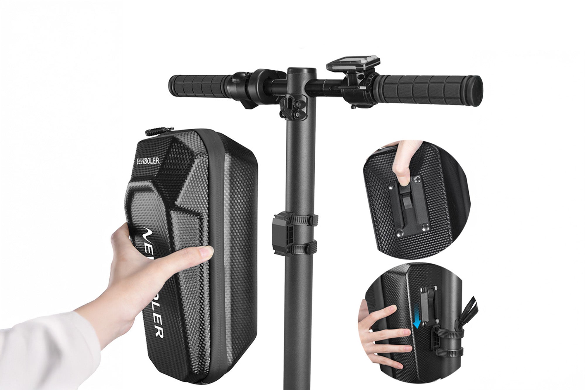 Sac Rigide Étanche à Libération Rapide pour Glider E-Bike & Trottinette