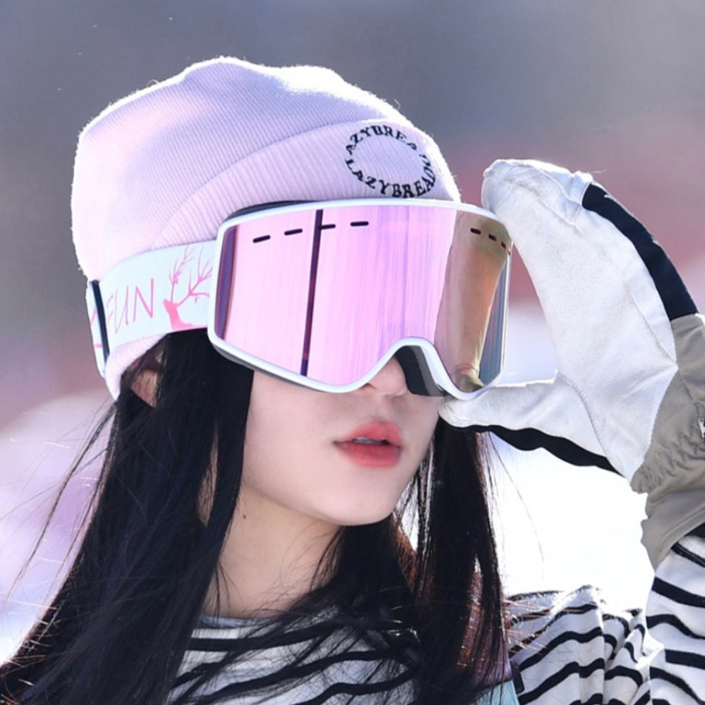 Lunettes de ski antibuée