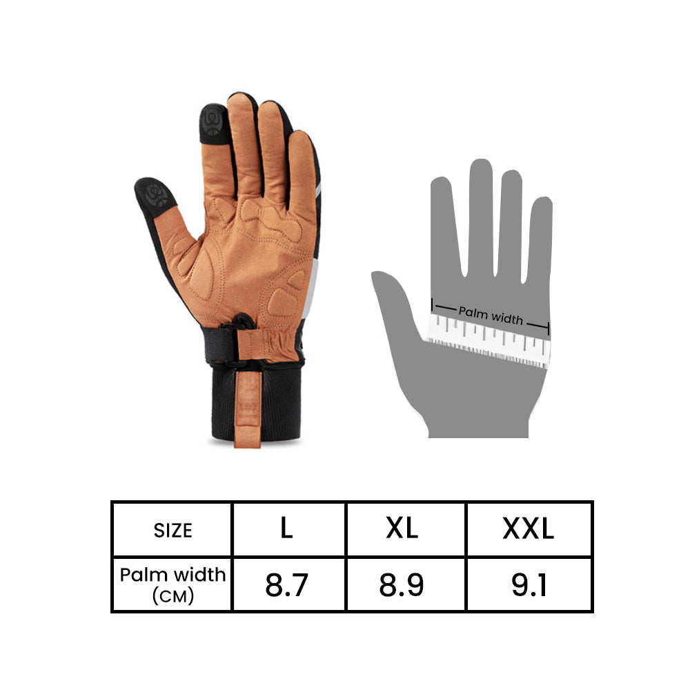 Gants thermiques de cyclisme