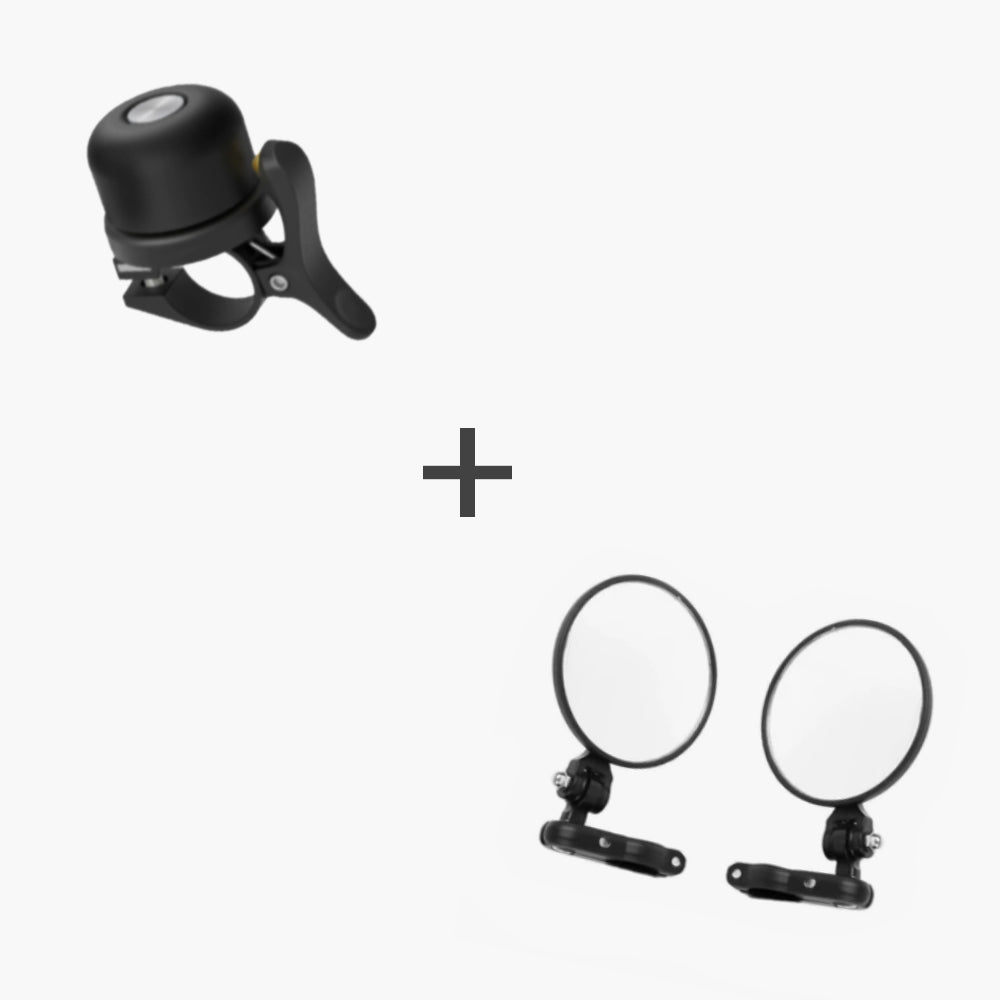 Rétroviseur et cloche pour Kommoda