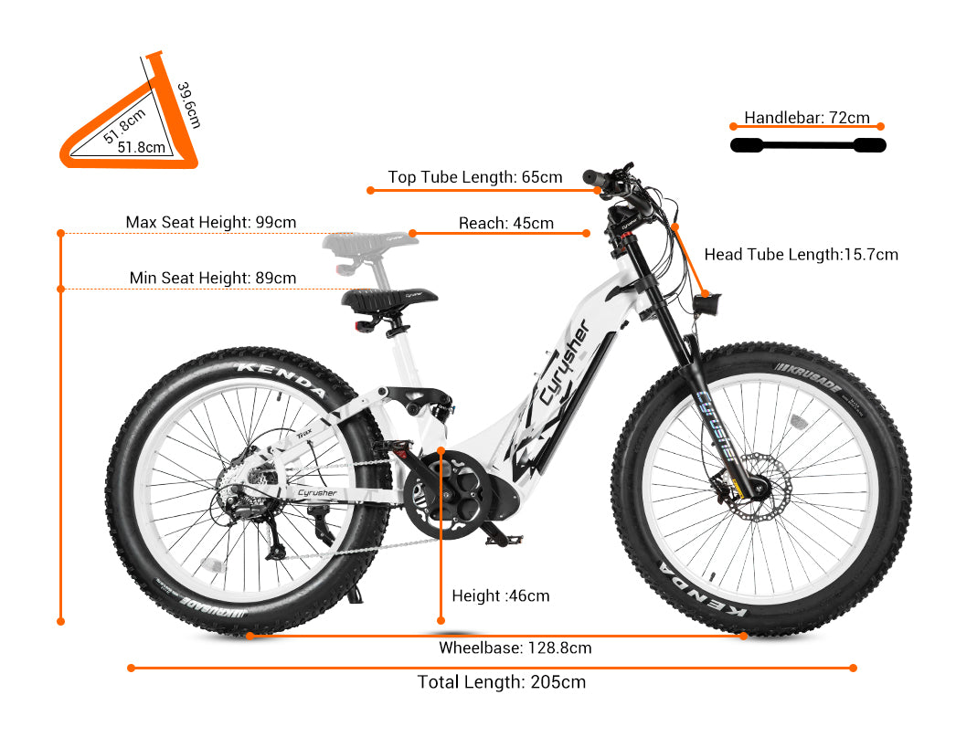 Cyrusher Trax, Vélos électriques