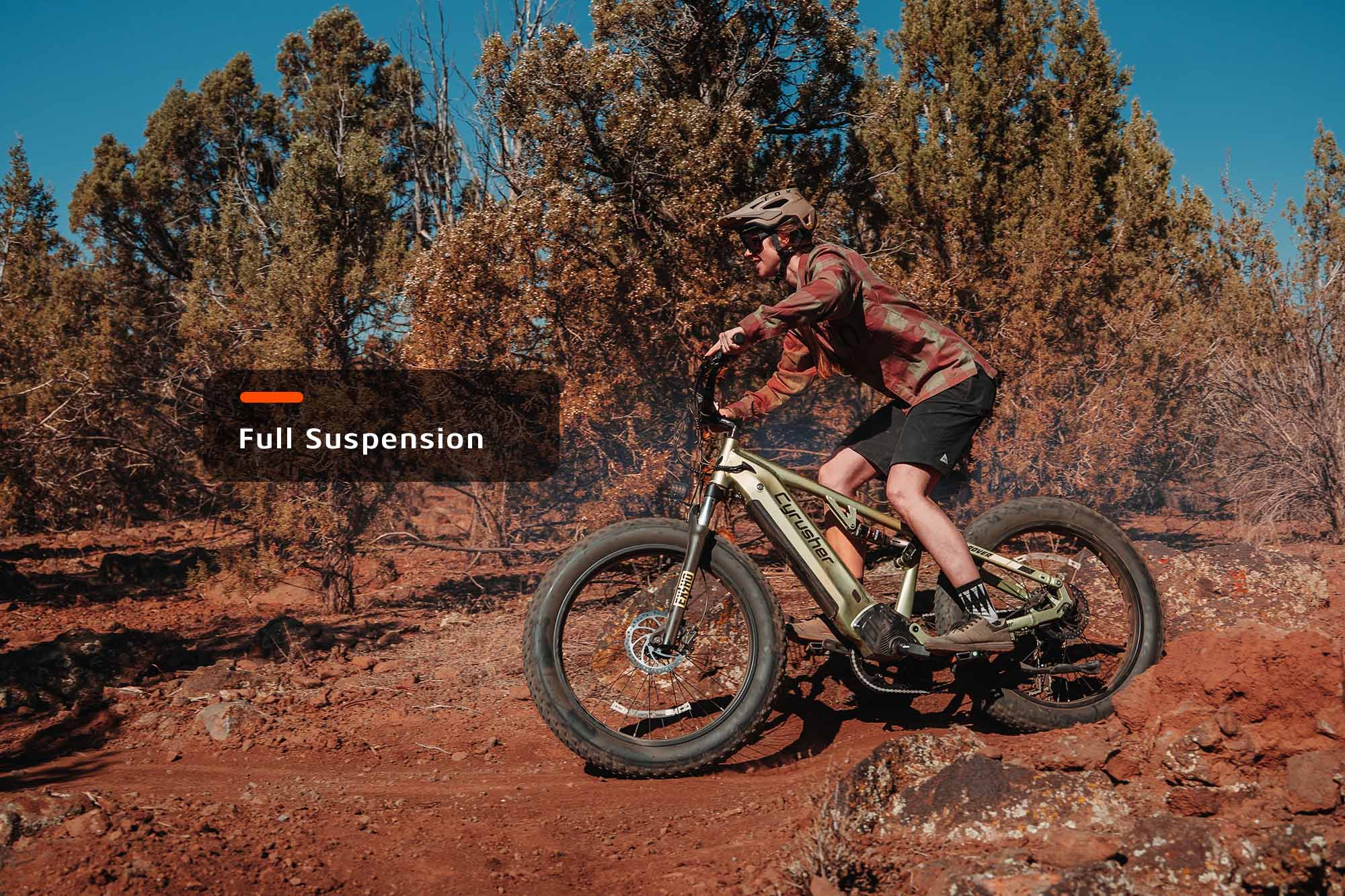 Cyrusher Rover, vélo électrique tout-terrain