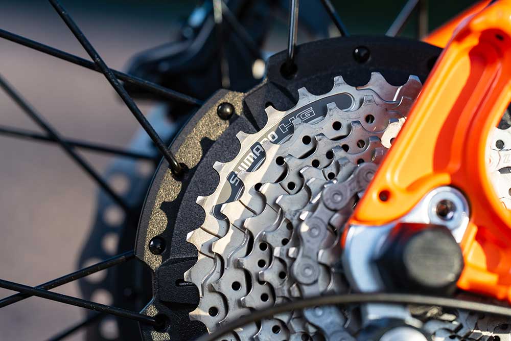 Dents du vélo électrique Cyrusher Trax