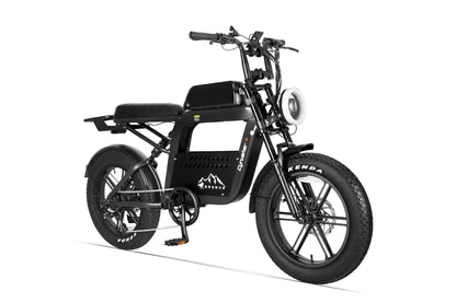 Cyrusher Bronco Vélo Électrique Style Moped | Autonomie 80 km