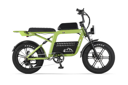 Cyrusher Bronco Vélo Électrique Style Moped | Autonomie 80 km