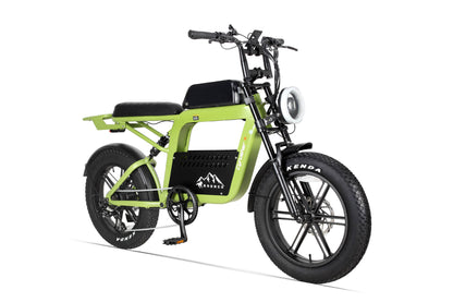 Cyrusher Bronco Vélo Électrique Style Moped | Autonomie 80 km