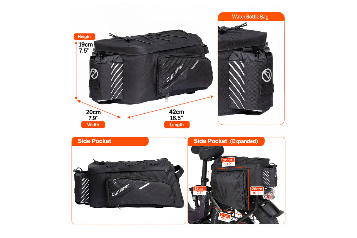 SR100 - Bagage pour vélo