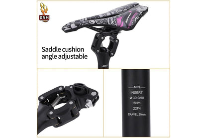 Tige de selle à suspension DNM 30,9 mm