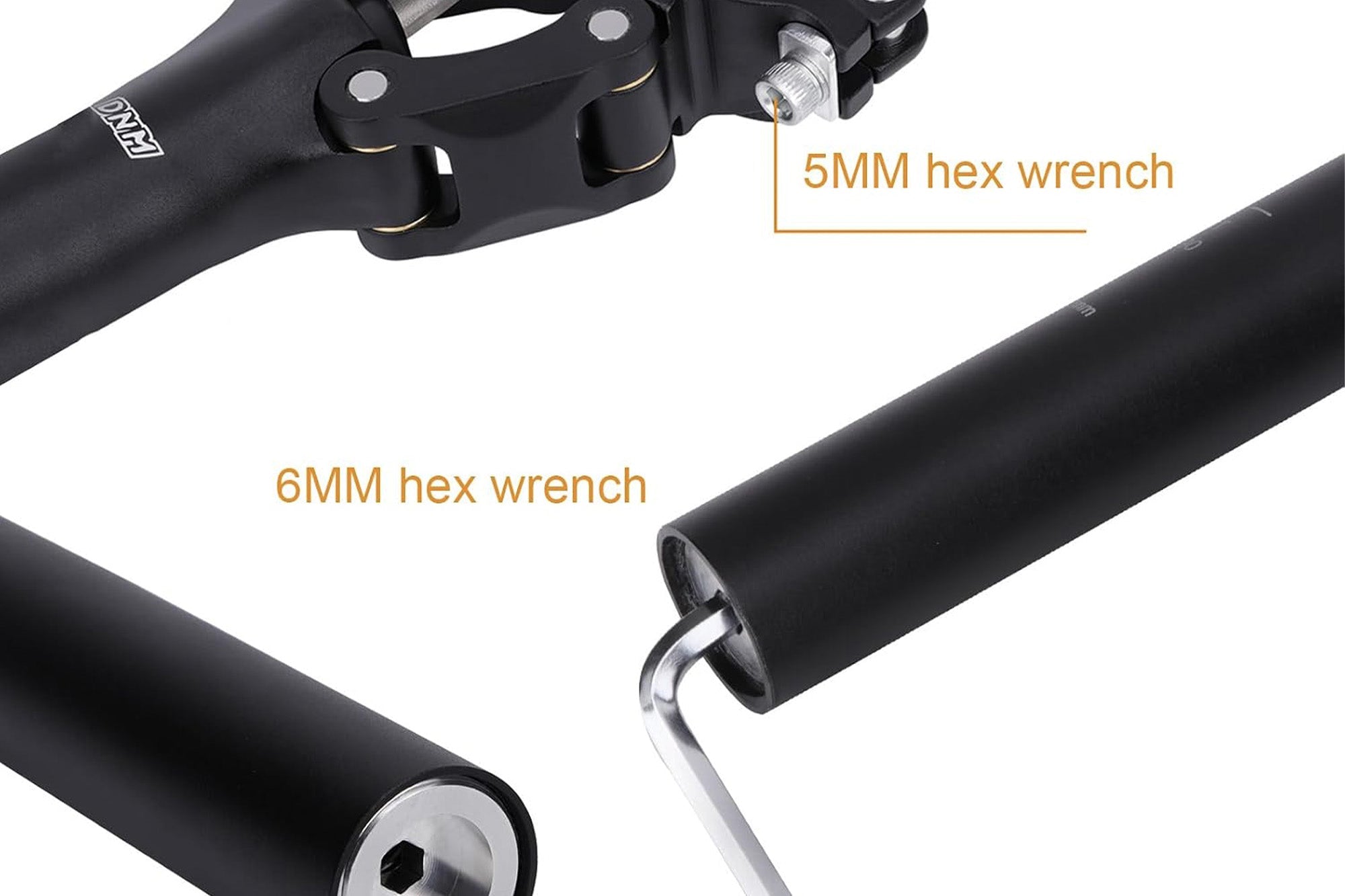 Tige de selle à suspension DNM 30,9 mm
